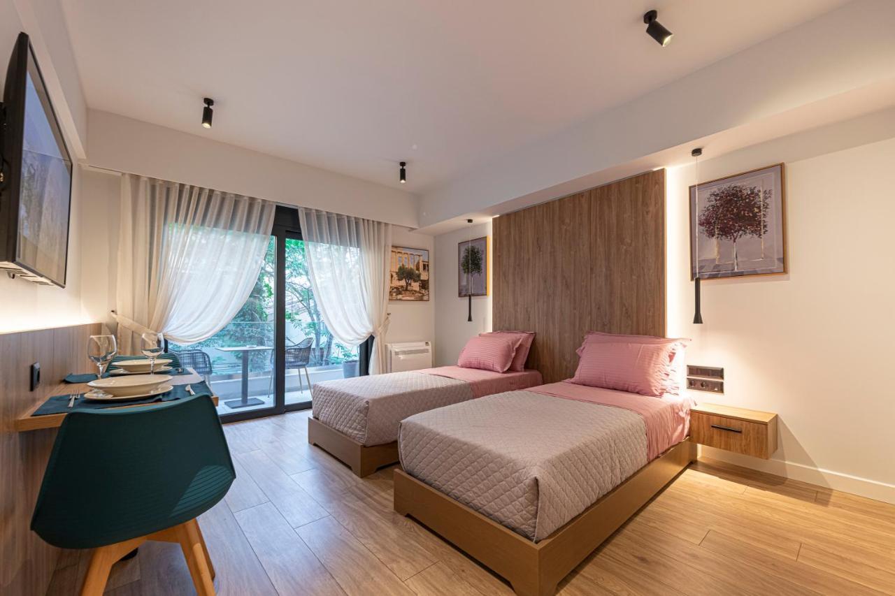 A&N Athens Luxury Apartments - Akadimou Buitenkant foto